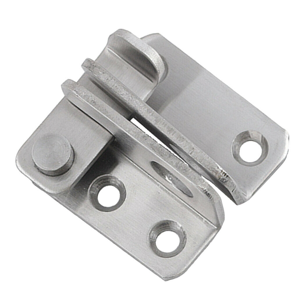 1x Stainless Steel Hasp Latch Lock Sliding Door for Window Gate Cabinet Buckle A