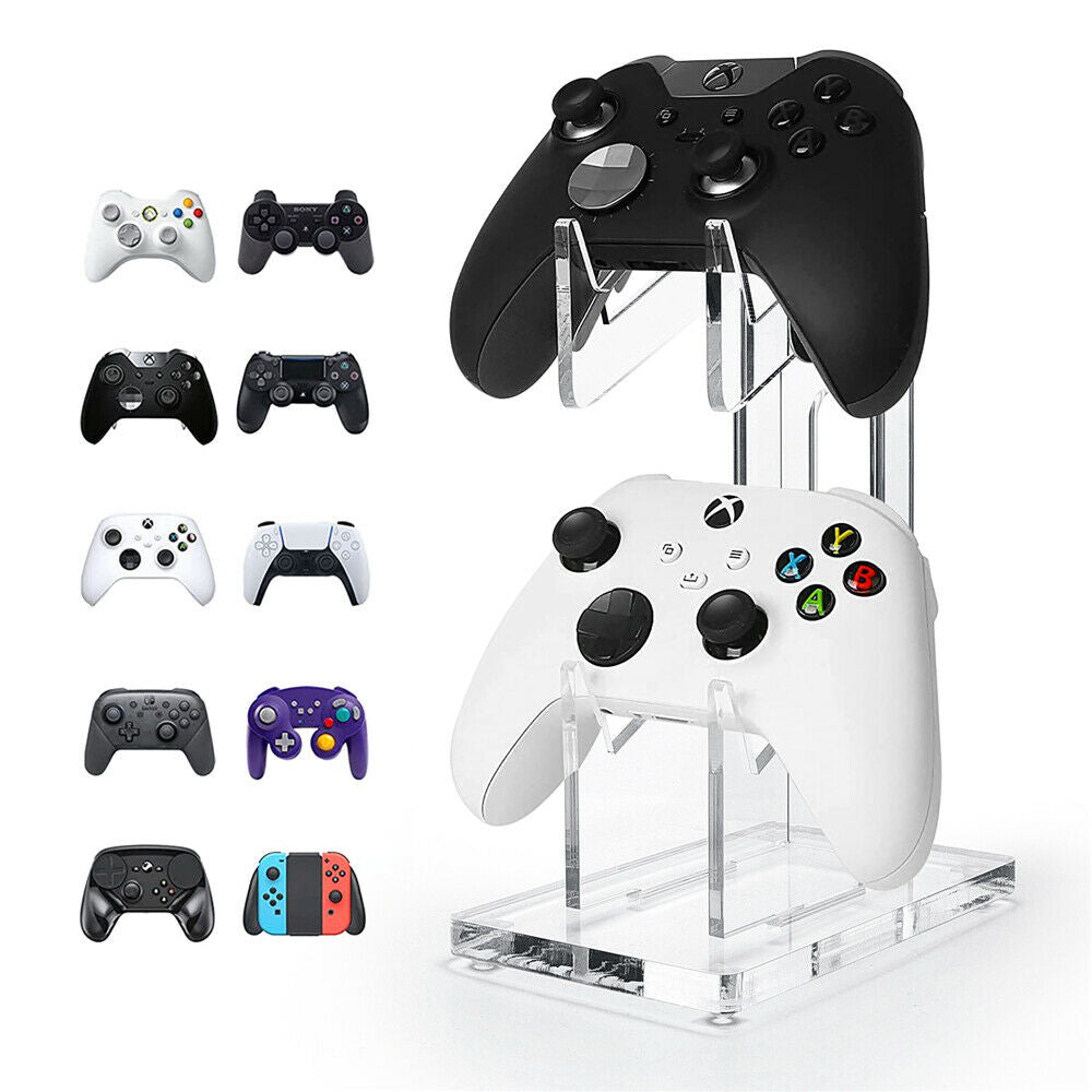 Dual Controller Stand for PS5 PS4 Xbox One NS Switch Universal Controller Holder