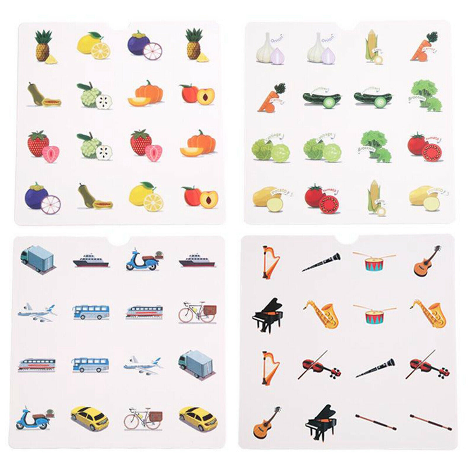 Early Education Puzzle Toys Kids Wooden Memory Matching Chess Game Puzzle
