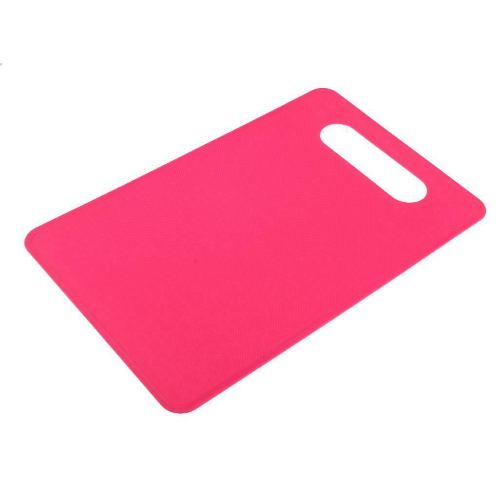 Chopping Mat Vegetable Fruit Cutting Board Kitchen Gadget red