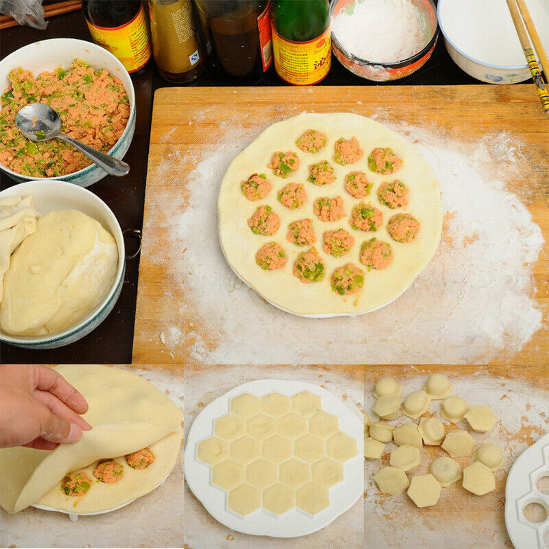 Dumpling Mould Plastic Ravioli Maker Kitchen Gadget Ravioli Maker DumplingsMa Qx
