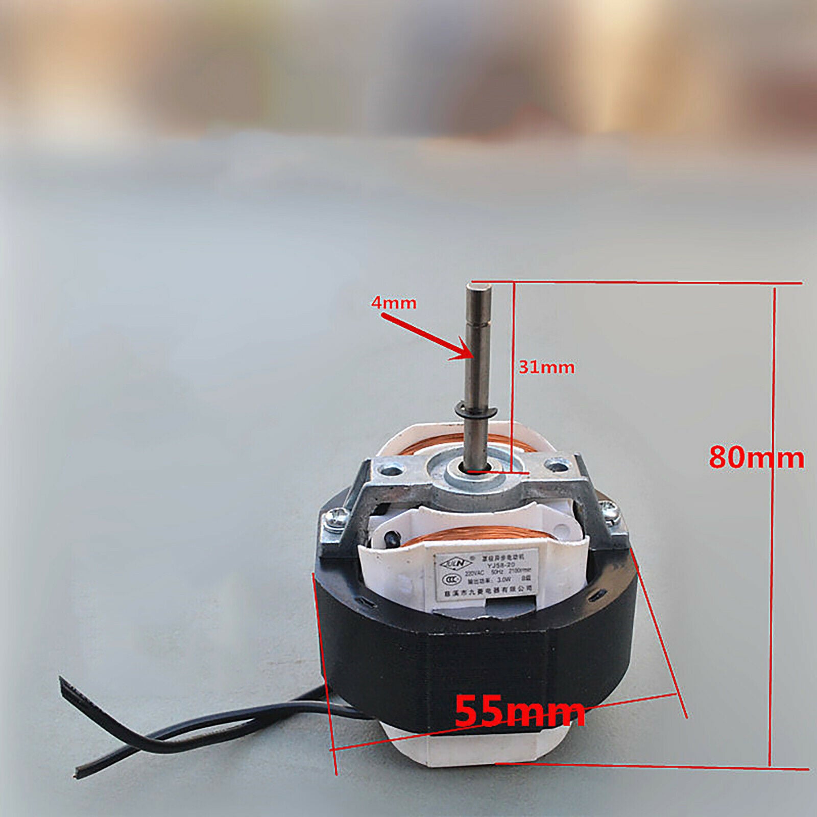 For Radiator Fan Heater Motor Pro YJ58-20 Shaded Pole Asynchronous Motor Parts