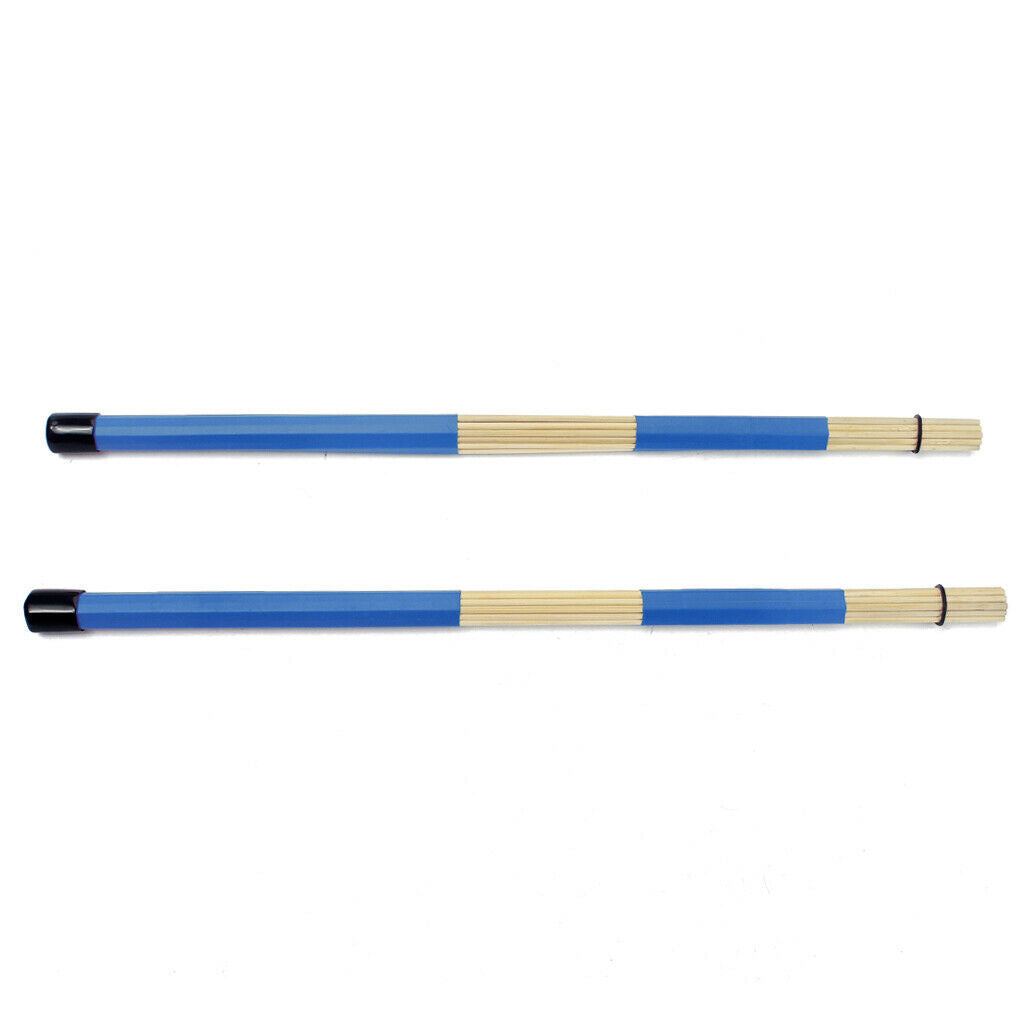 1 Pair Of Brushes For, Sticks With Bamboo For Pieces Of Music