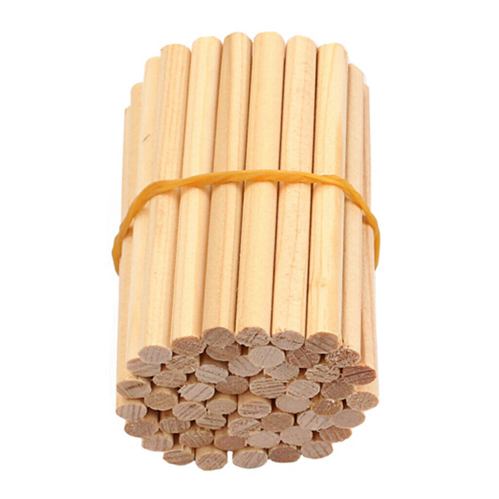 50pcs Wooden Violin Souls Parts Accessories for 3/4 4/4 Violin 70 X 6 Mm