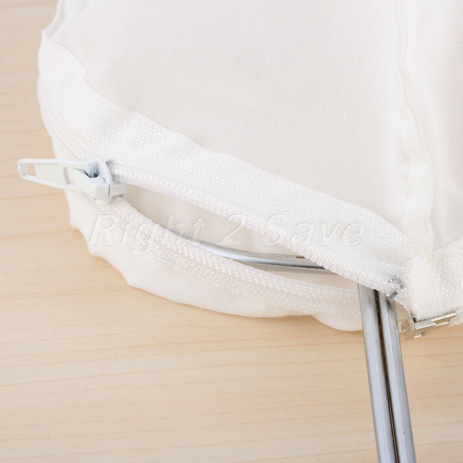 Tea Coffee Reusable Cotton Cloth Filter Strainer Bag with Stainless Steel Ring