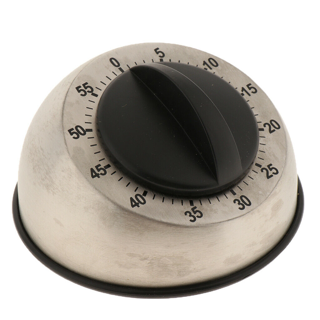 60 minutes mechanical stainless steel egg timer short timer kitchen timer
