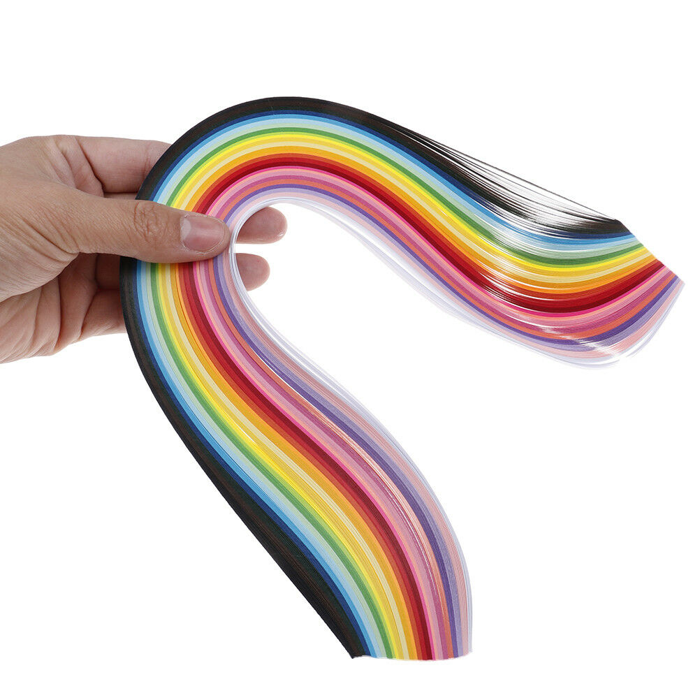 260 Stripes quilling paper 5mm width mixed color for diy hand craft 26 co.l8
