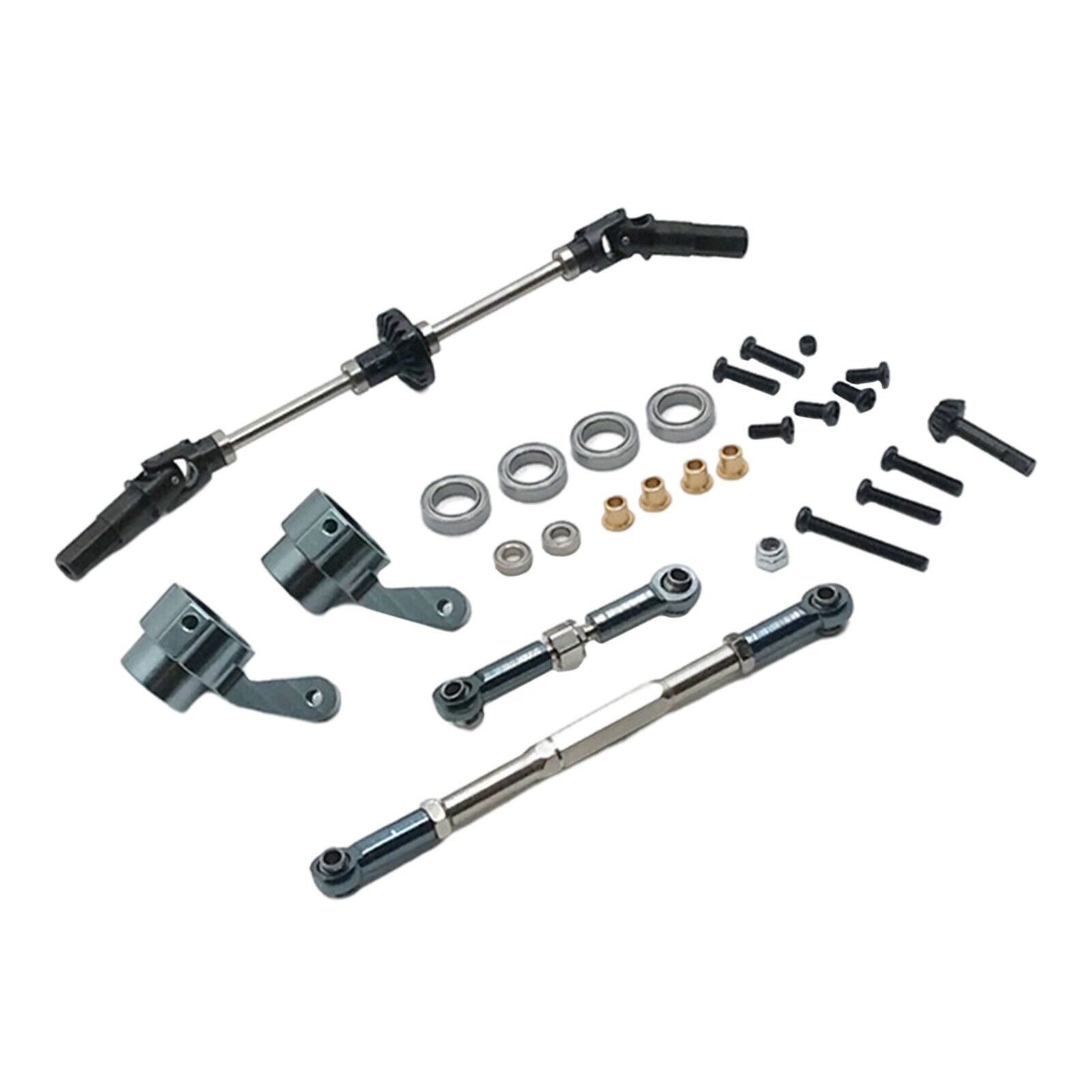 1:16 RC Metal Front Rear Bridge Axle for WPL C14 B14 B24 HengLong Spare