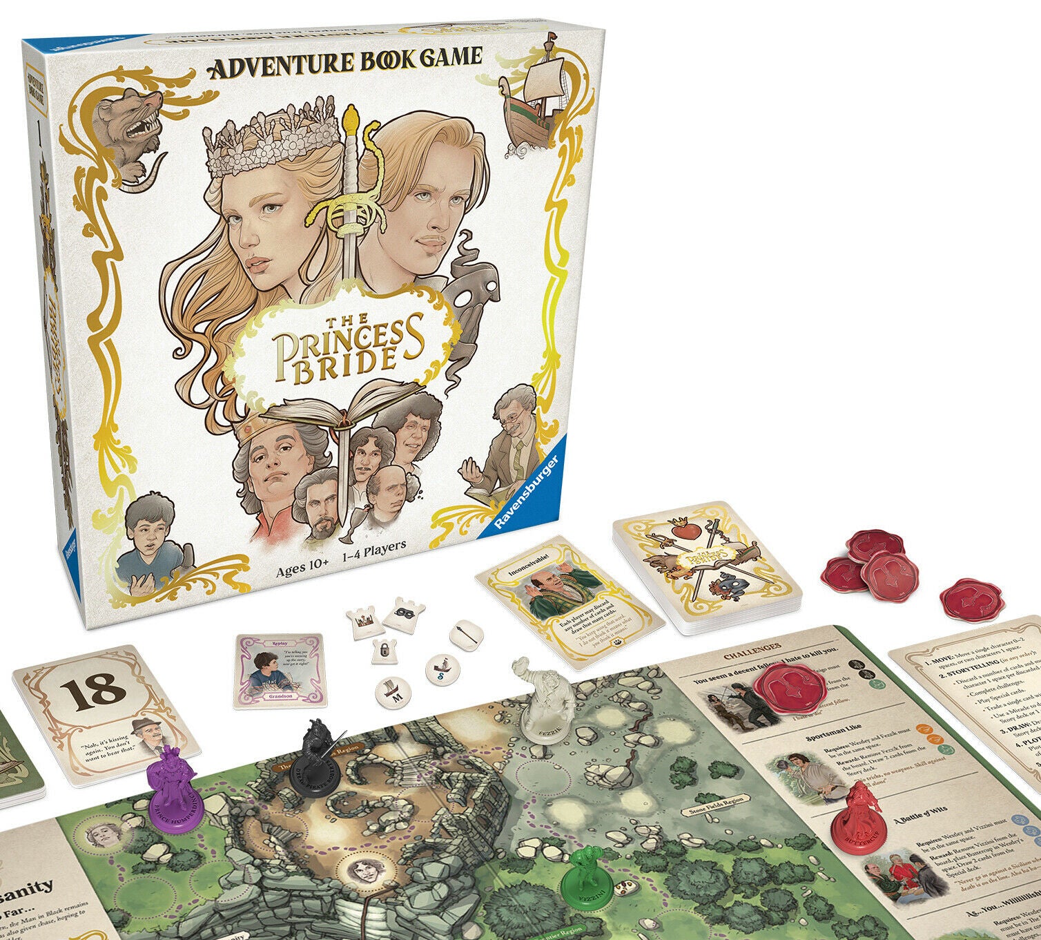 26945 Ravensburger The Princess Bride Adventure Book Game Family Children Kids