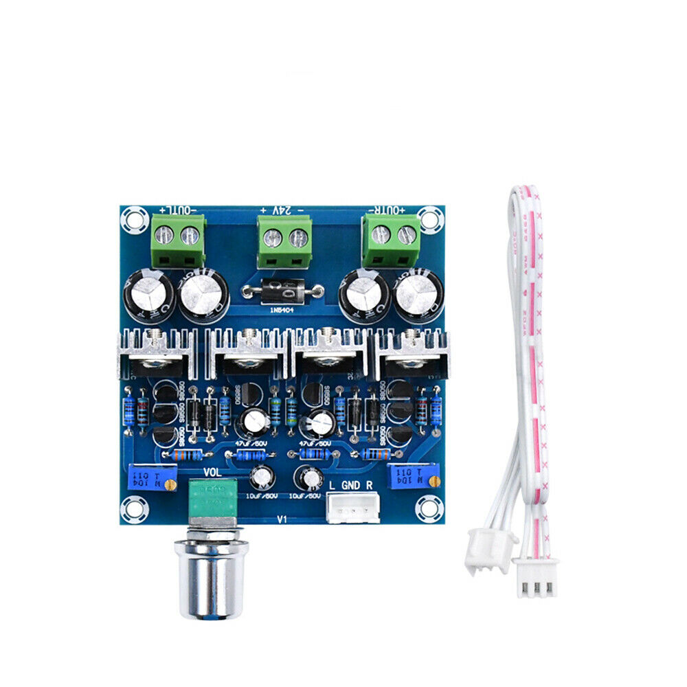 15W+15W Class A Power Amplifier Board Soft Tone Low Power Supply DC24V
