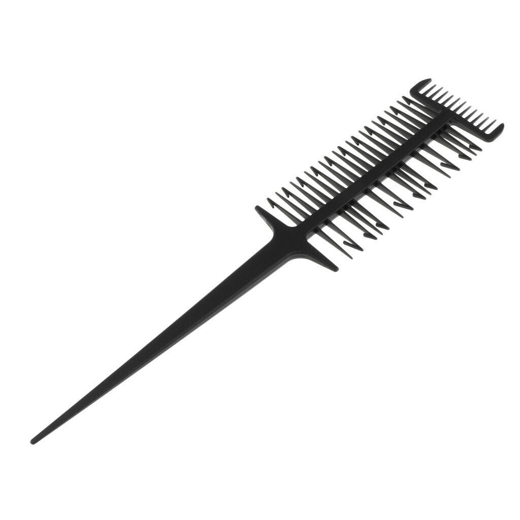 Highlight Comb Plastic Hair Dyeing Comb Weave Weaving Comb Hair Dye Styling