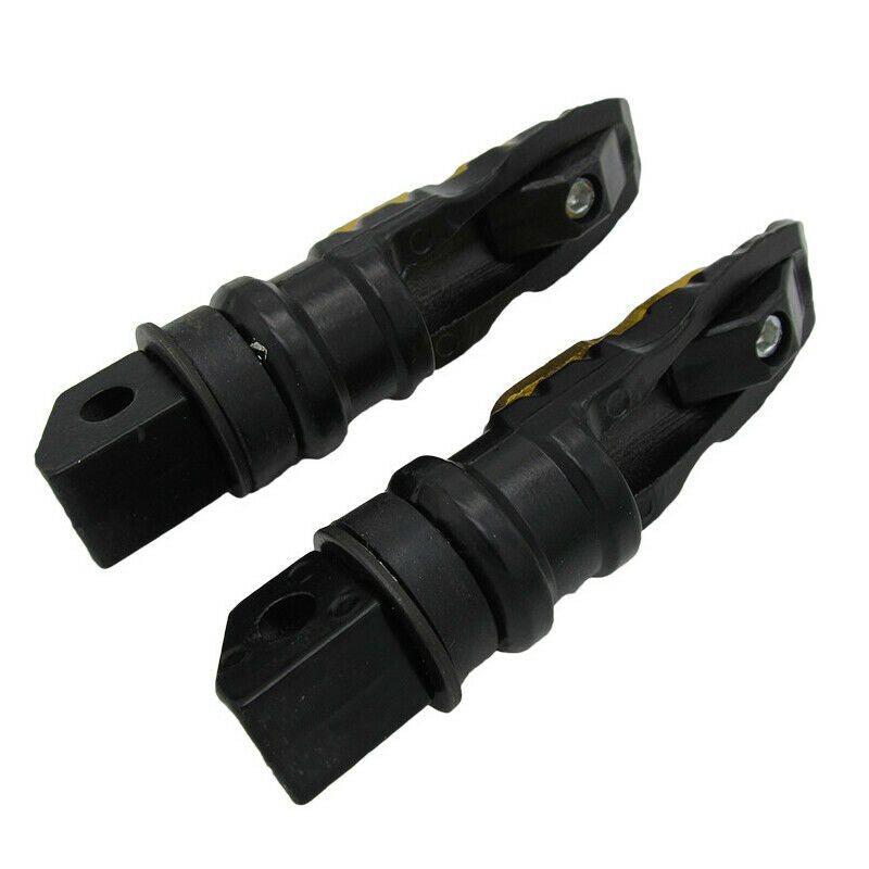 Universal 8MM Aluminum Motorcycle Bikes Scooter Foot Pegs Footpegs Rear Pedals