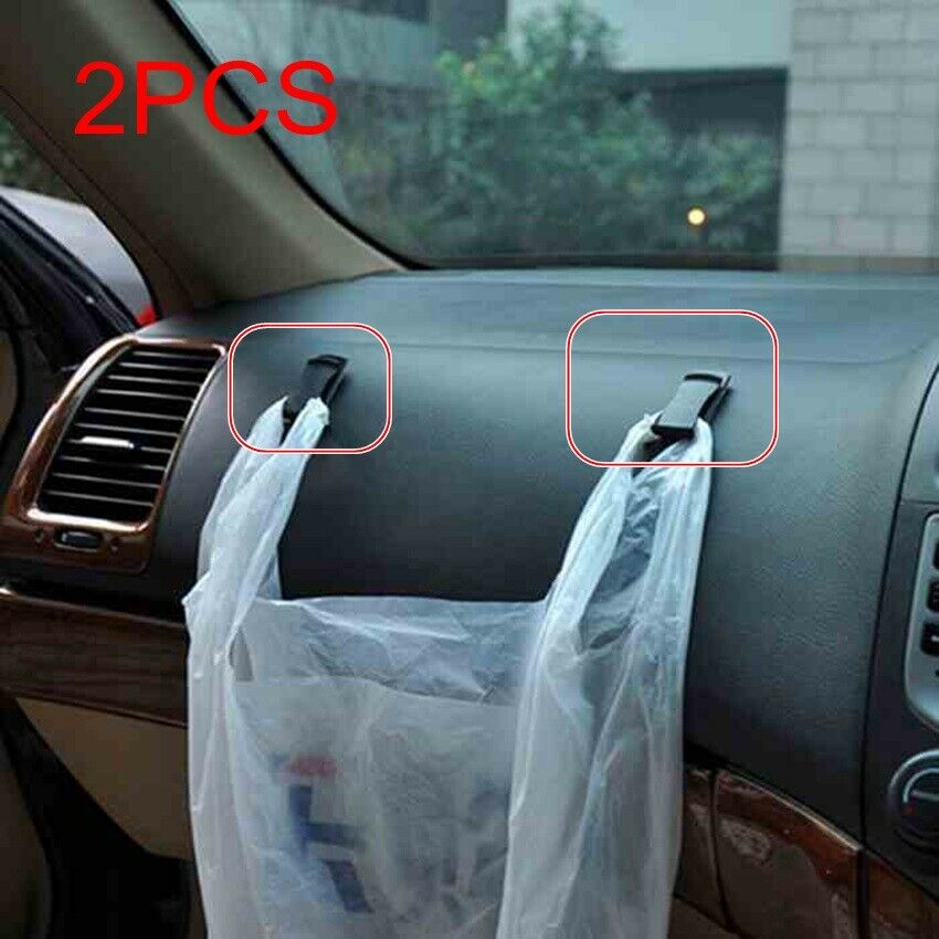 2PCS Convenient Auto Car Seat Hanger Holder Hook Sunglass Organizer Holder Clip