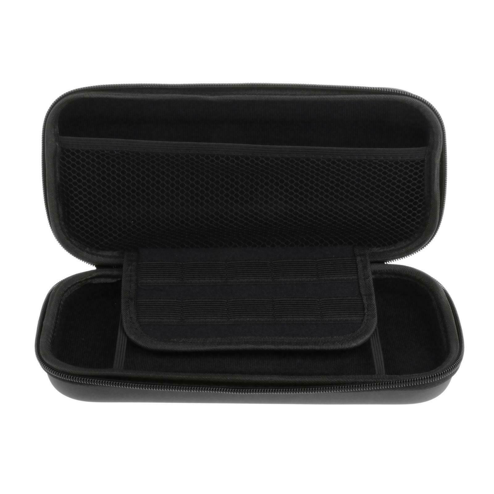 Dockable Carrying Case Bag for Nintendo Switch Clear Case Protector Black