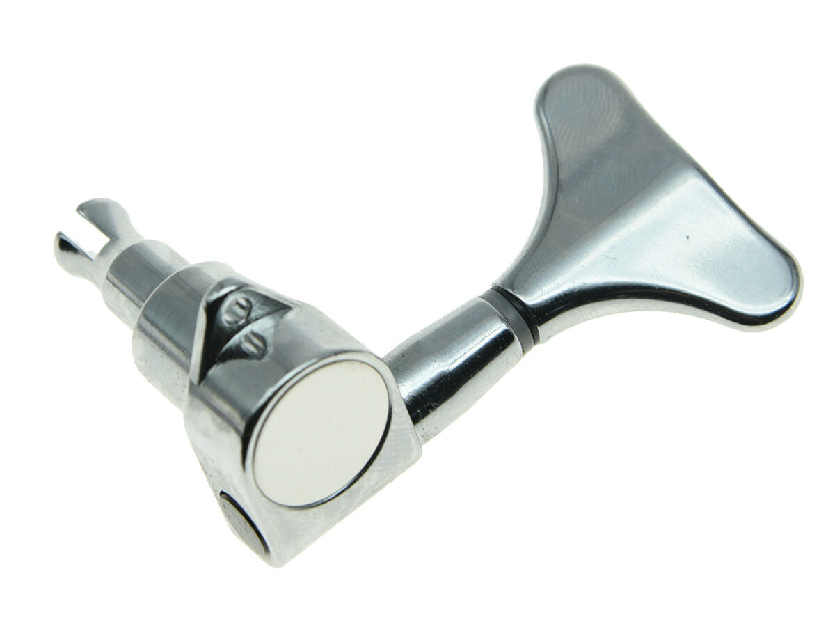 Chrome 2xLeft 3xRight Sealed Bass Tuners Tuning Pegs 5 String Bass Machine Heads