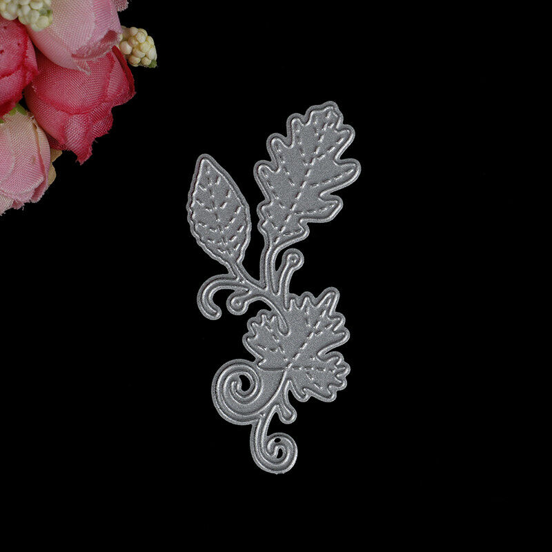Christmas leaf cutting dies stencil scrapbook album paper embossing craft3CEBDA