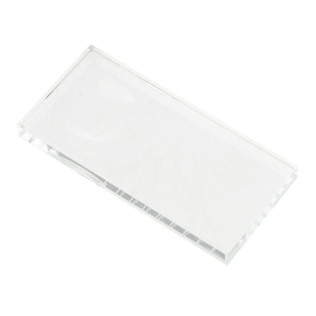 2 In 1 Eyelash Extension Crystal Glass Adhesive Eyelash Holder Palette