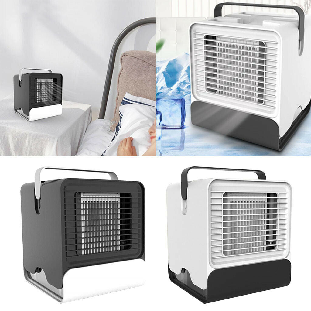 Air Conditioner Fan Mini Desktop Air Cooler/Humidifier/Purifier for Home Office
