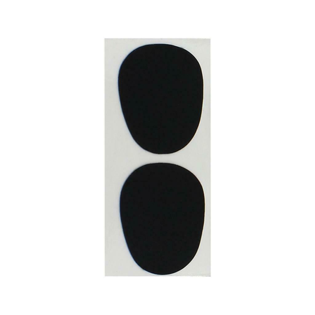 Pack of 8 Adhesive Saxophone Mouthpiece Patches Pads 0.3mm Black DIY Tenor Sax