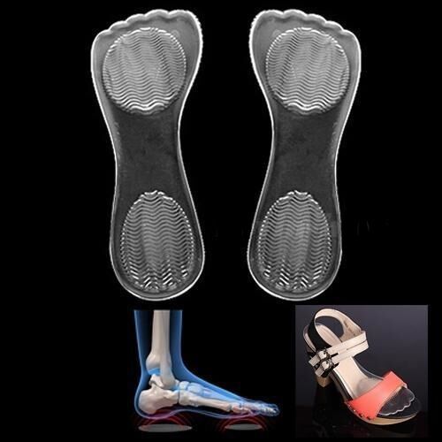 Haut Talon Gel Silicone Coussin Semelle Anti-DérapantDDAU