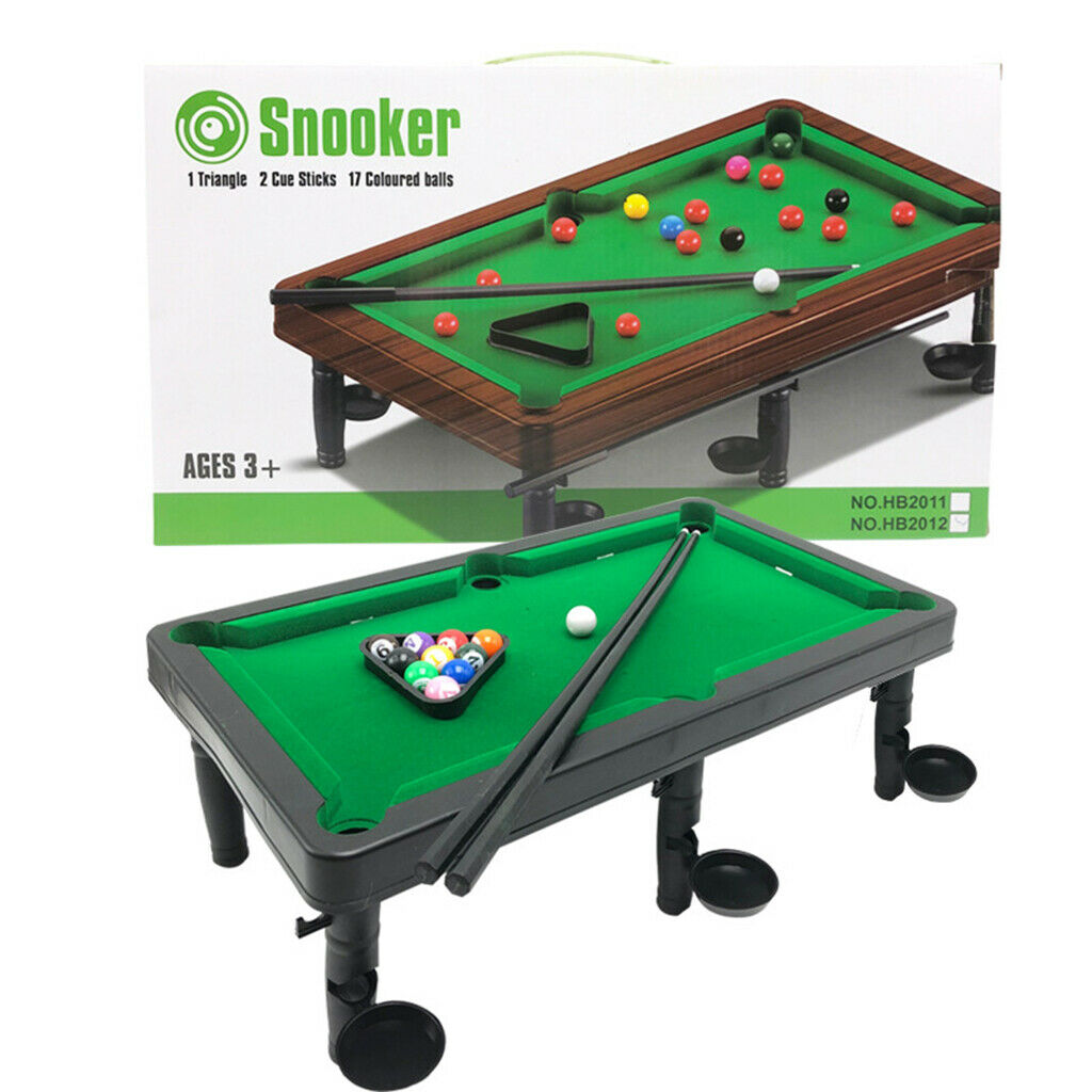 Mini Tabletop Pool Set Mini Tabletop Billiards School Indoor Junior Gift