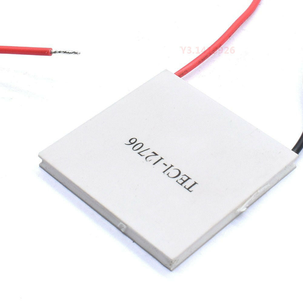 10Pcs TEC1-12706 Heatsink Thermoelectric Cooling Peltier Cooler Module12V 60W 6A