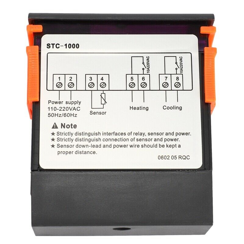 Digital STC-1000 All-Purpose Temperature Controller Thermostat With Sensor Q2RR1