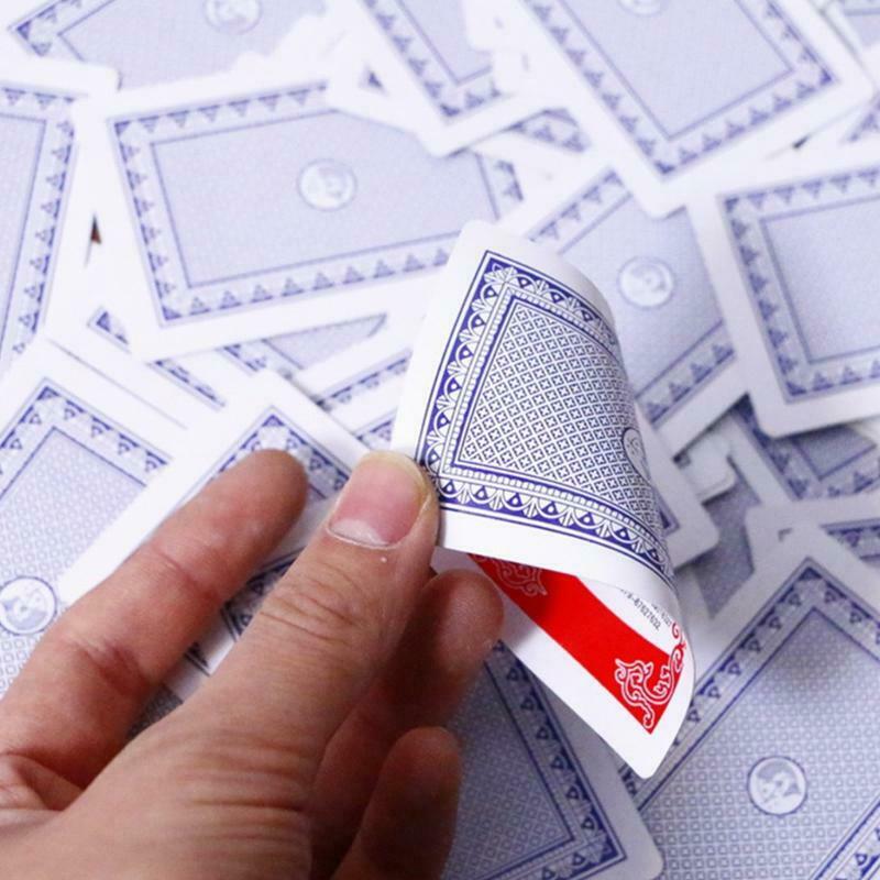 1PC Waterproof Texasholdem Poker Cards Standard Playing Card Interactive Set