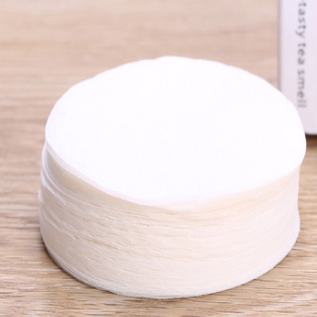 100 Pieces Disposable Coffee Filter Papers, Helps to Remove Bitter Grounds and