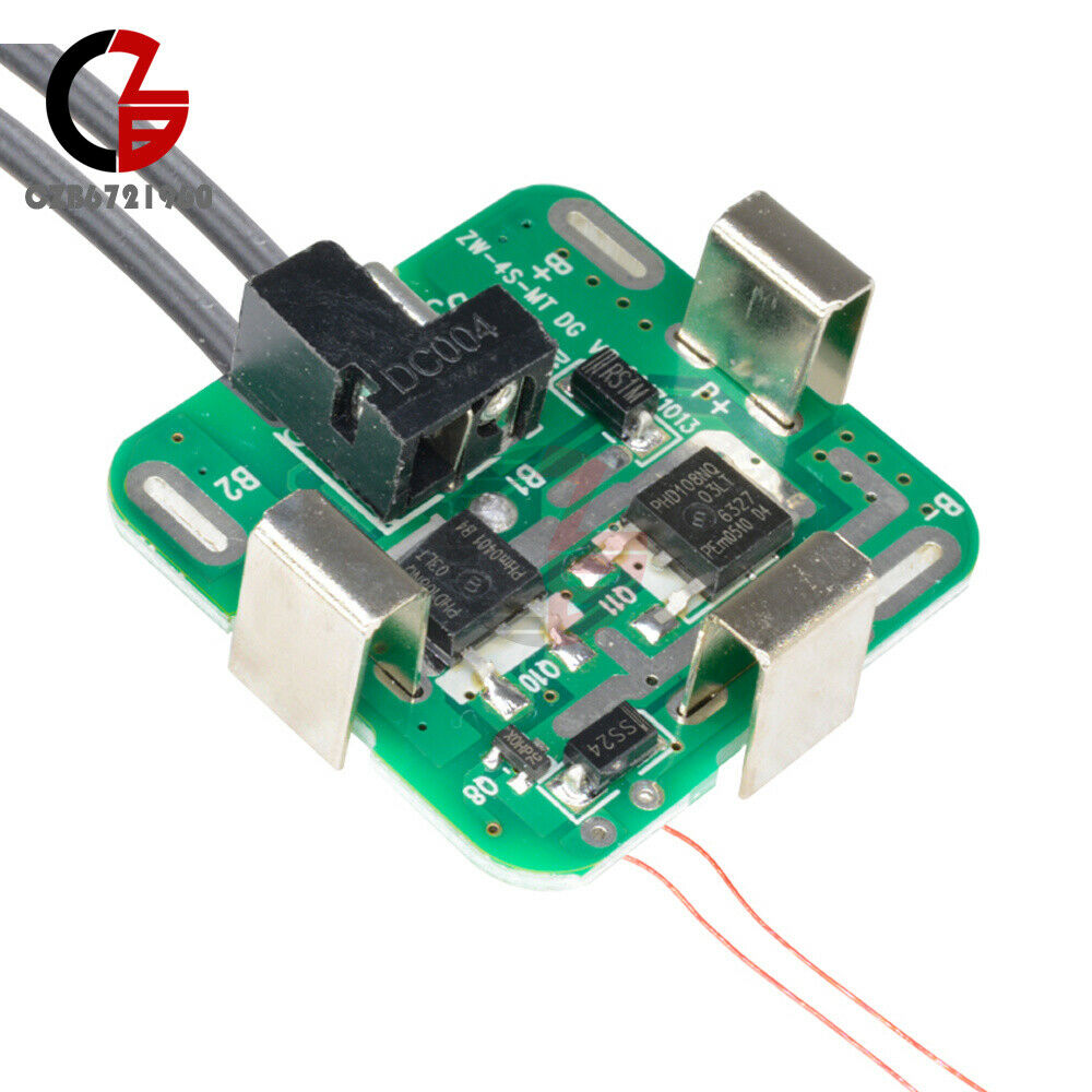 Lithium Battery Charger Protection BMS Board Li-ion Module 4S 40A 14.8/16.8V