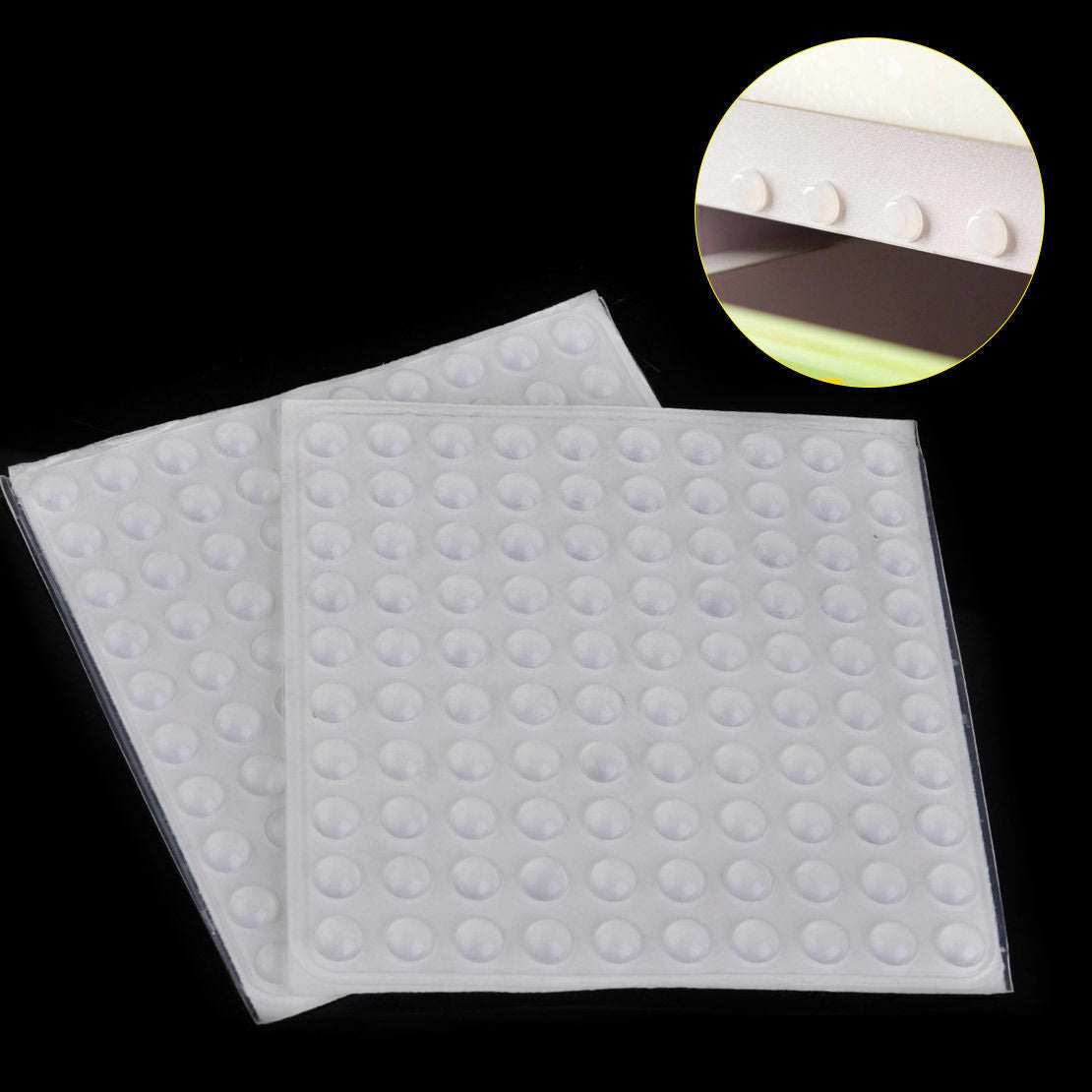 Clear Rubber Feet Self-Adhesive Bumper Door Buffer Stop Furniture Table Pads 30X