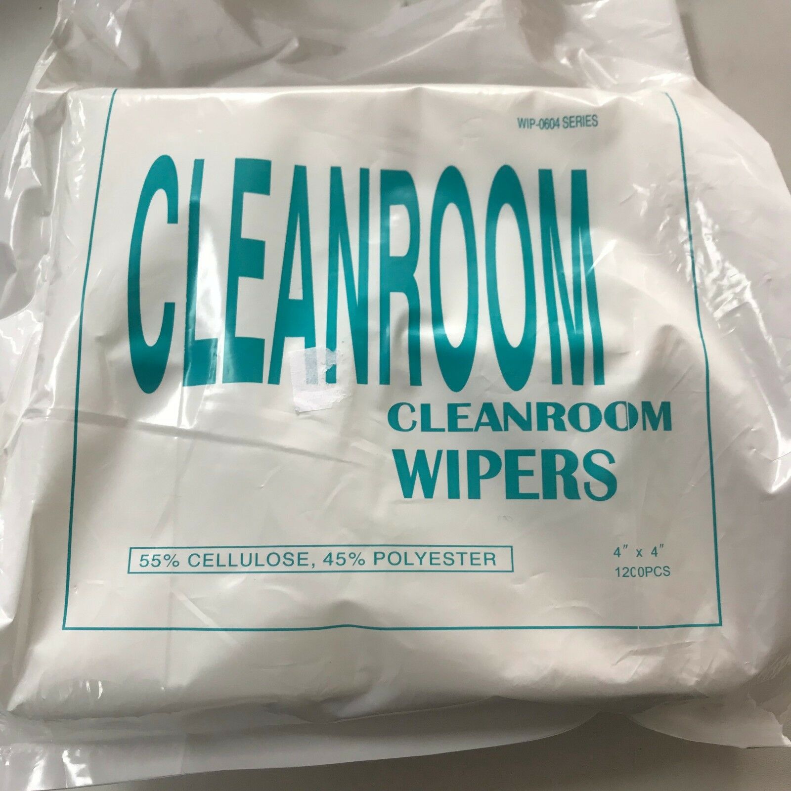 1200 PCS 10cmx10cm Non-woven Cleanroom Wiper White