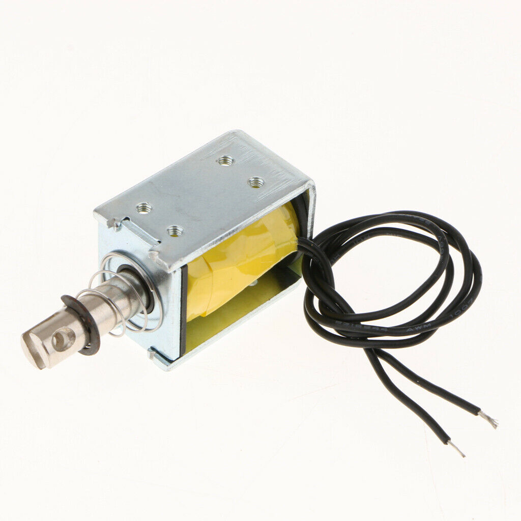 Push Pull DC Spring Plunger Solenoid Electromagnet 6V 10mm 0.8N,suitable for