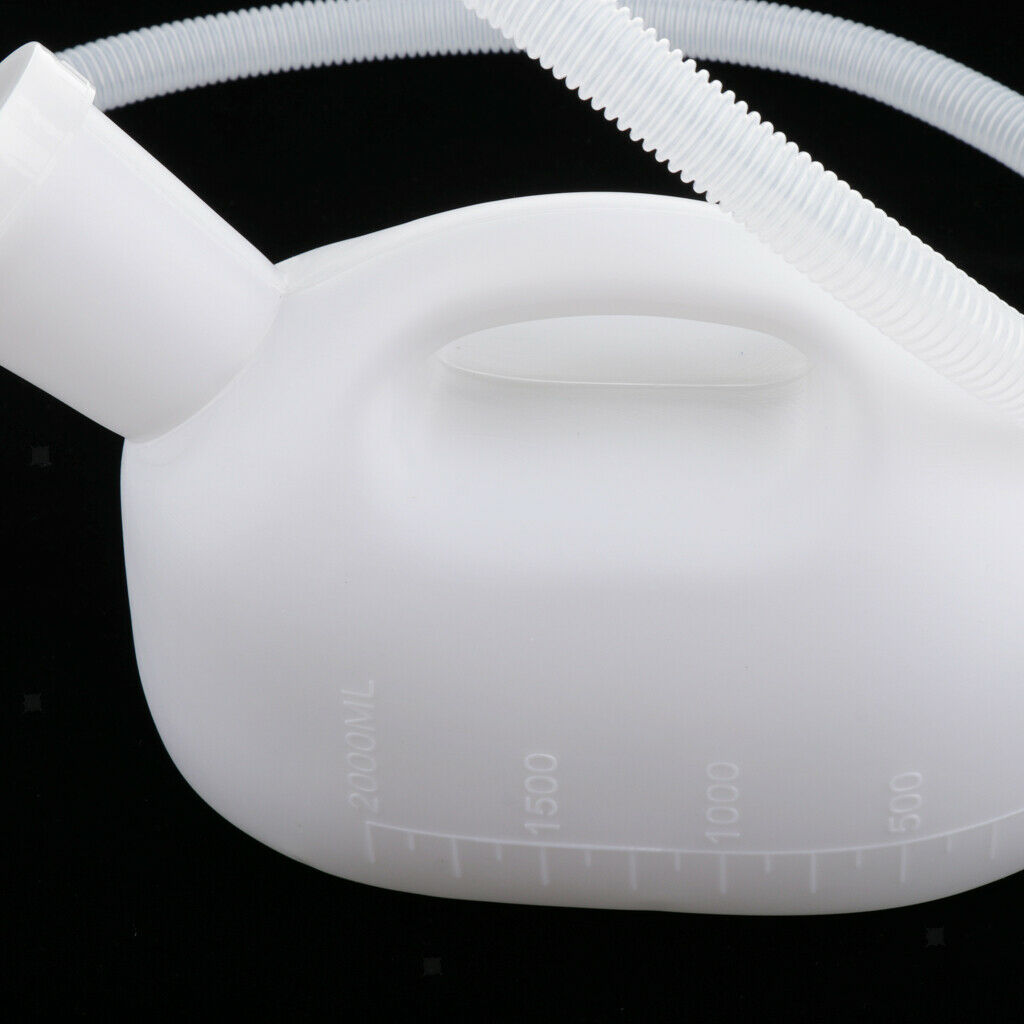 3pcs 2000ML Potty Pee Bottle Male Urinal Collector for  Travel 160cm Tube