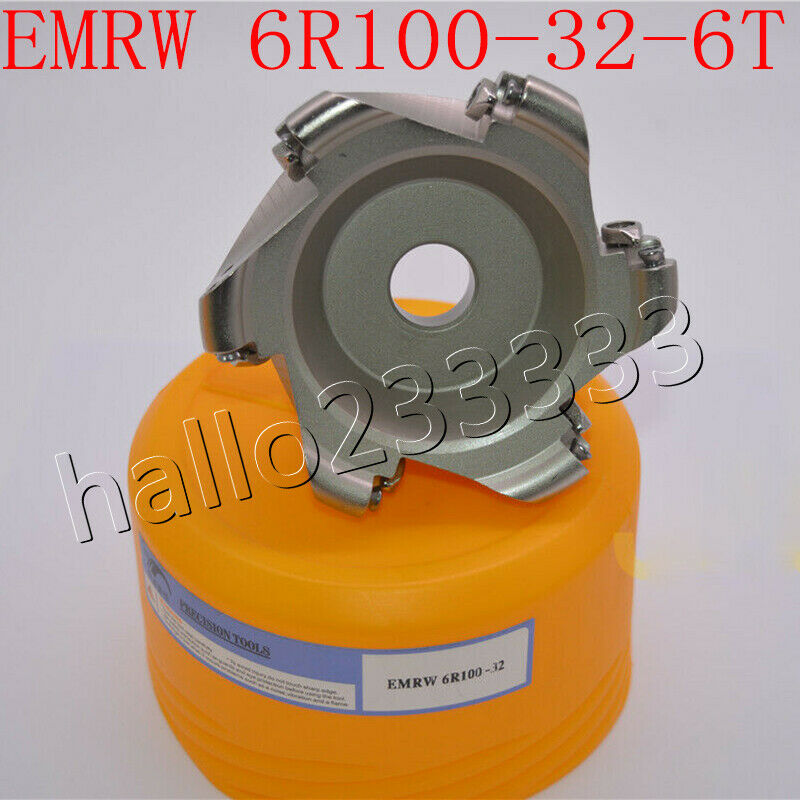 1pcs EMR 6R-100-32-6F / EMRW6R100-32-6T / FOR RPMW1204M0 / RPMT1204M0 INSERT
