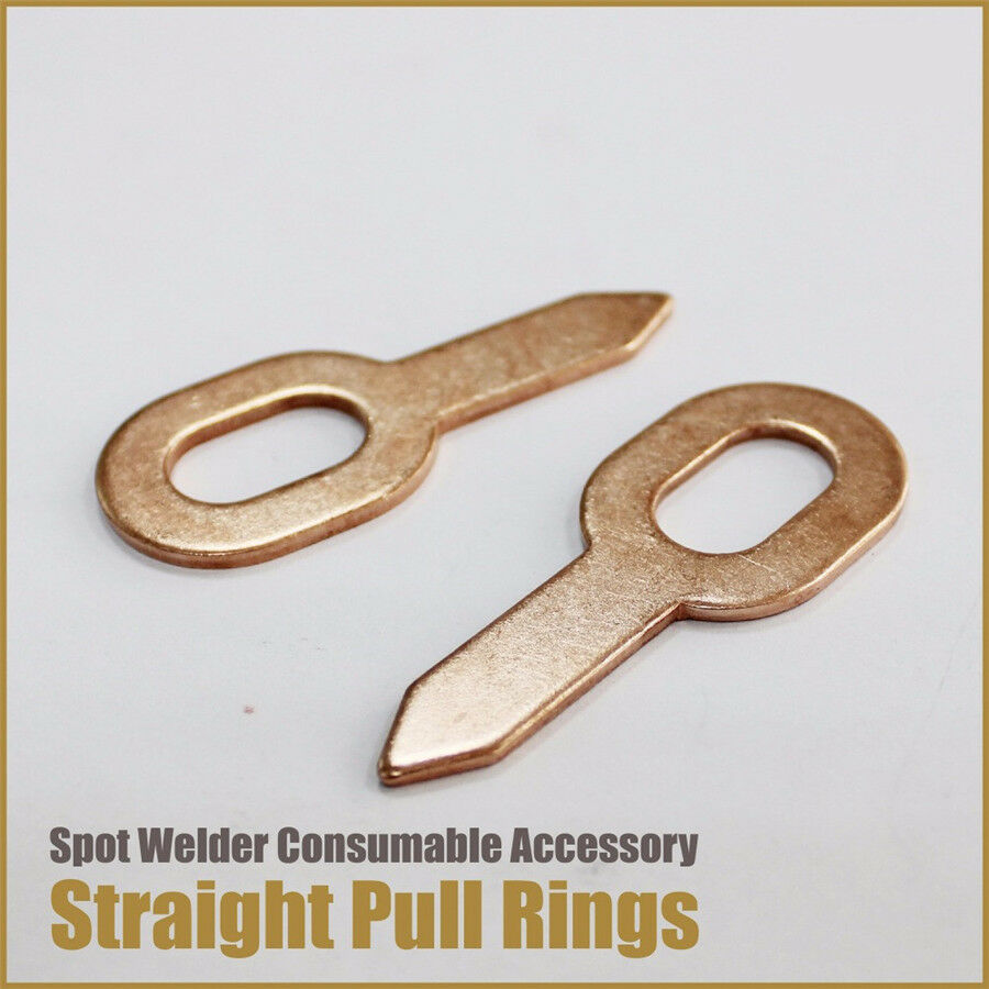 50x Car Panel Dent Pulling Rings Pads Straight Washer Spot Welding Repair Tools