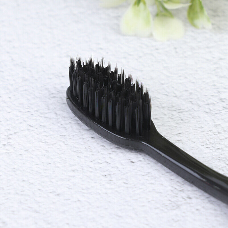 4Pcs/Pack Bamboo Toothbrush Charcoal Toothbrush of Dental Oral Care Soft .l8