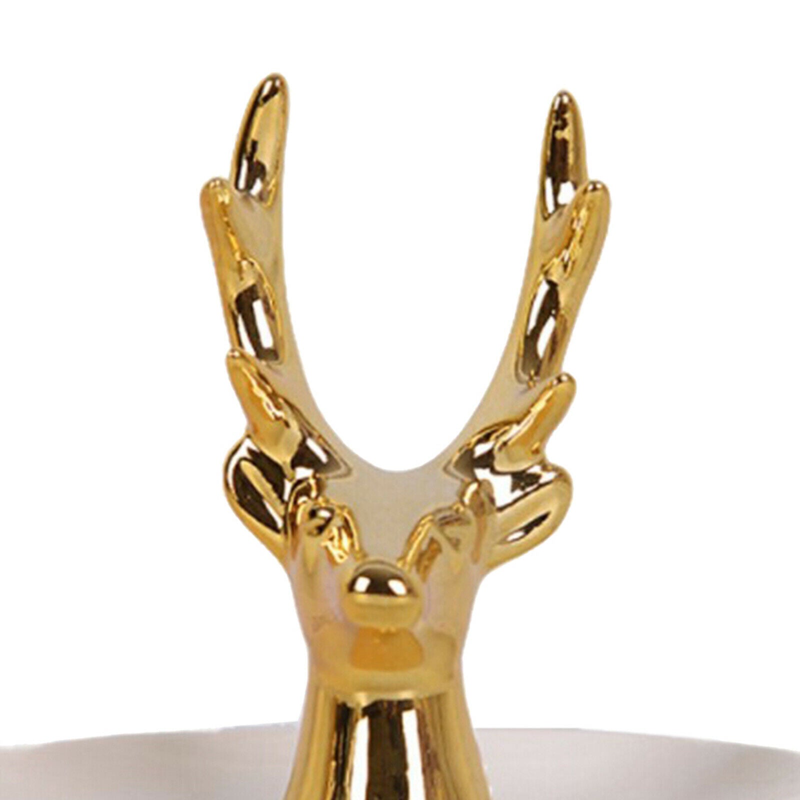 Handmade Deer Jewelry Display Stand Tray Necklace Bracelets Holder Show Rack