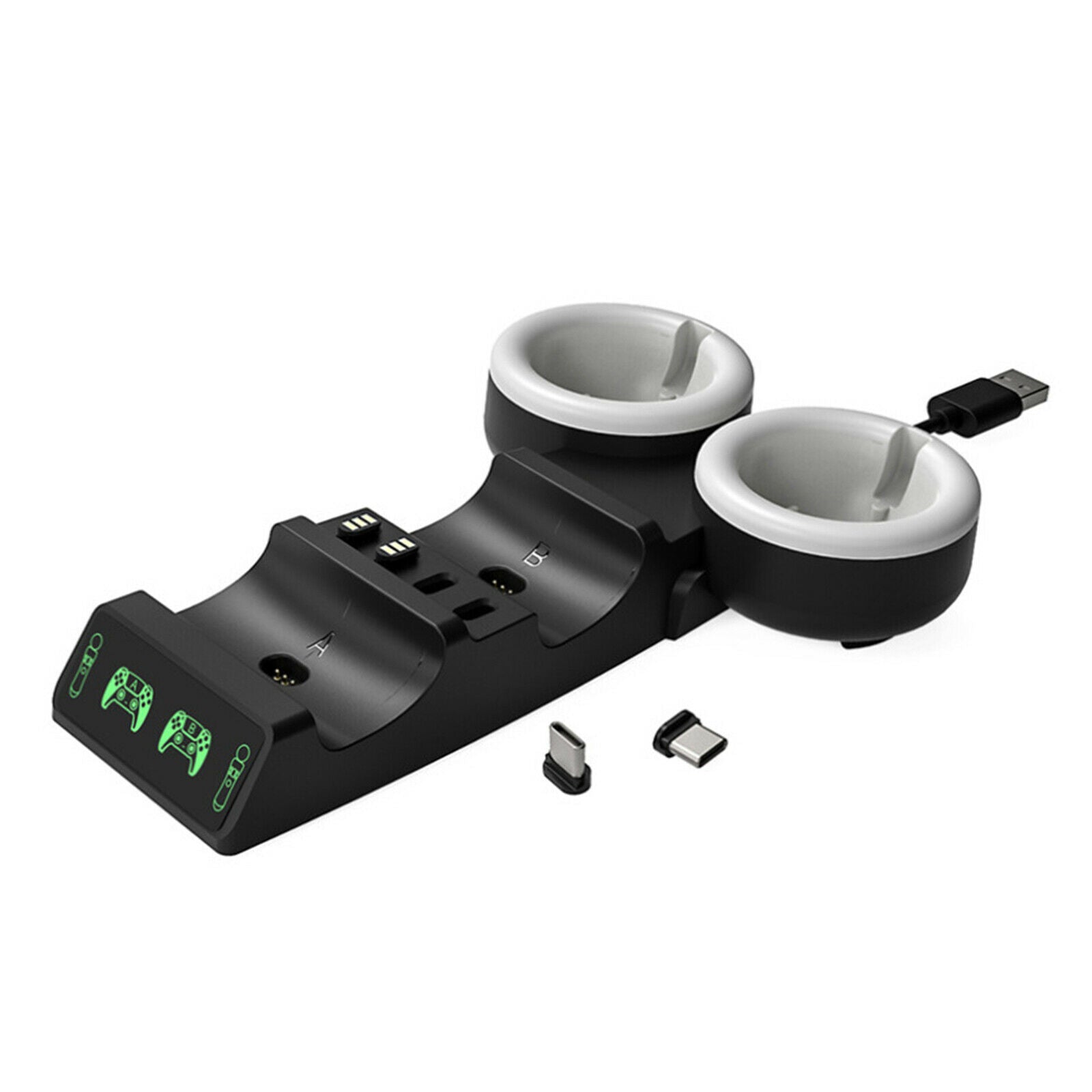 4in1 Charging Dock Station Fast Charging for PS5 Controller/PS Move Motion