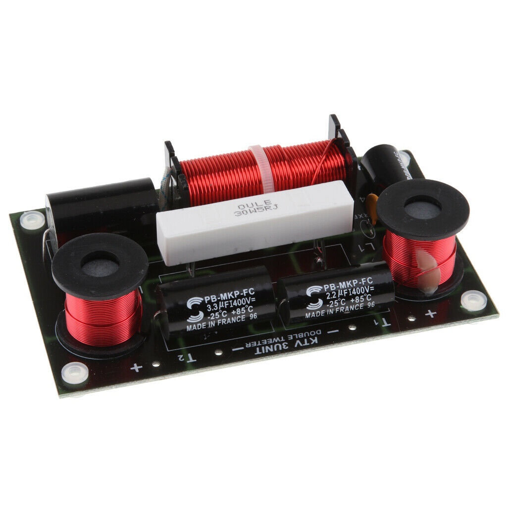 600W 2 Way High-Low Hifi Speaker Frequency Divider Audio Crossover