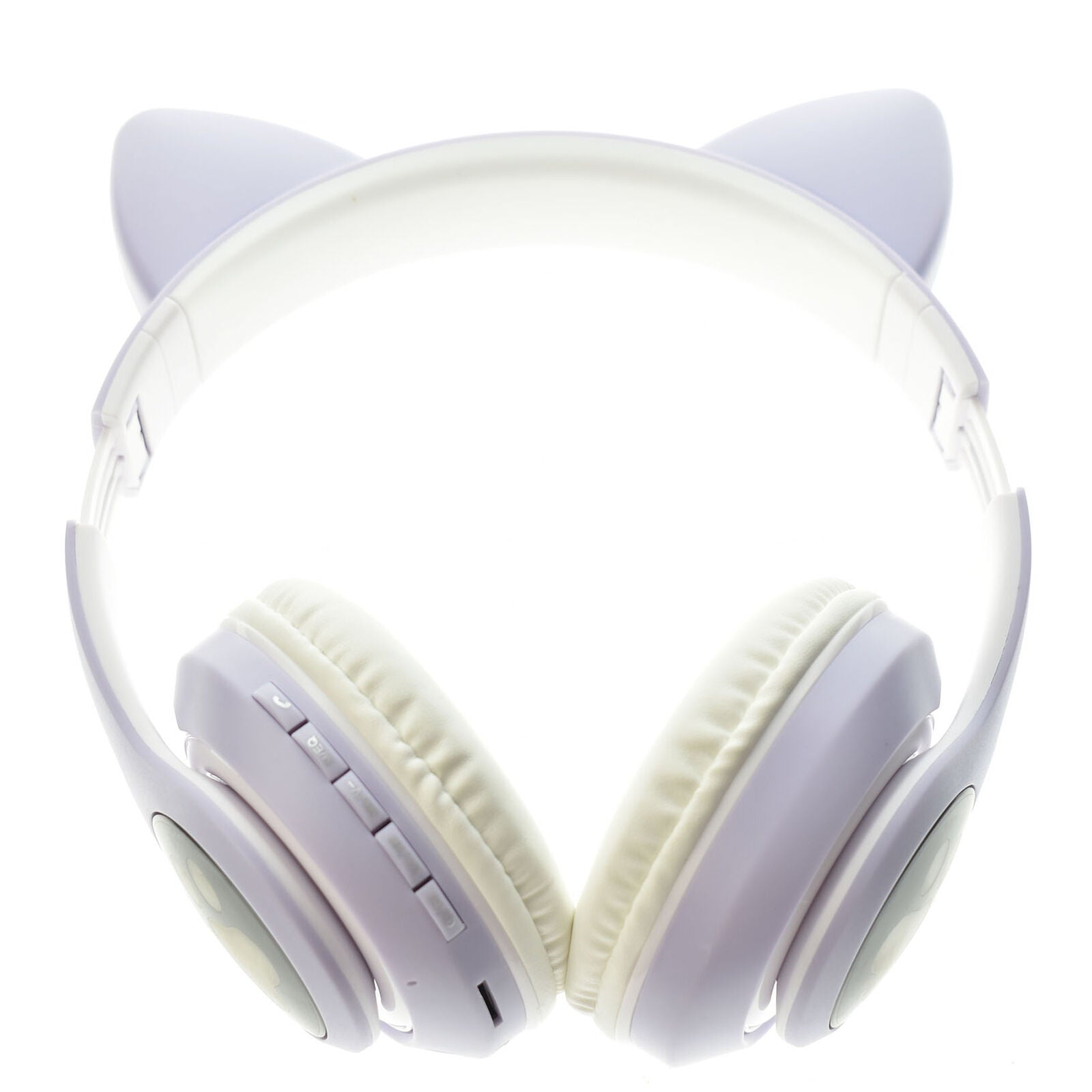 Cat Ear Bluetooth 5.0 Wireless LED Headphones For Girls Kids Mic Stereo Headsets