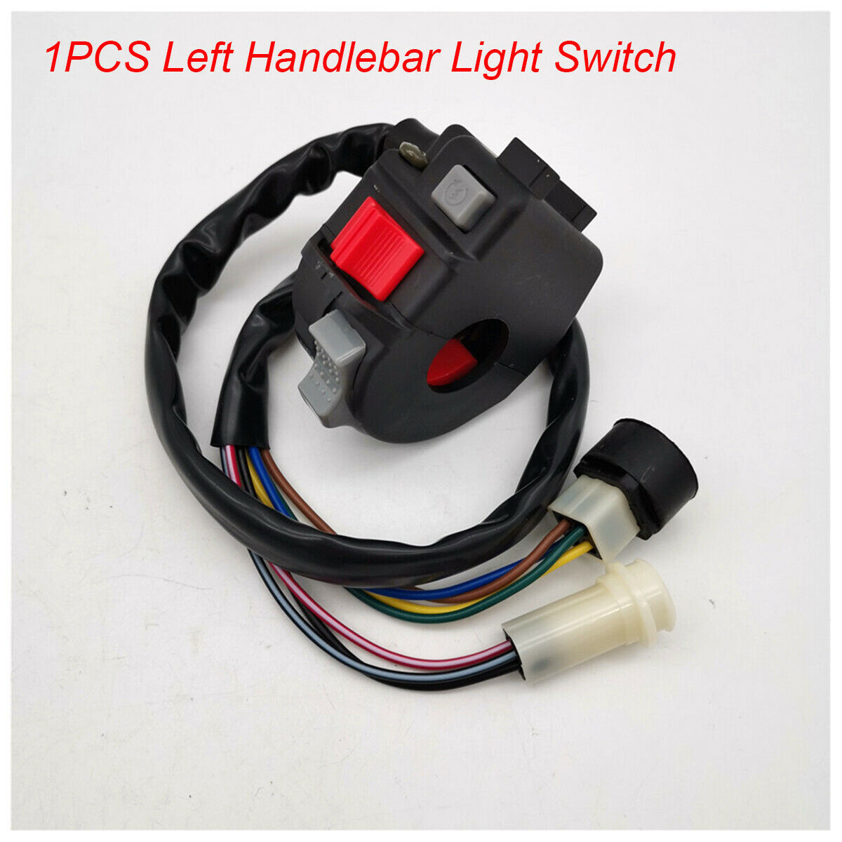 For YAMAHA Moto 4 Warrior 350 YFM250 350 Left Handlebar Light High/ Low Switch