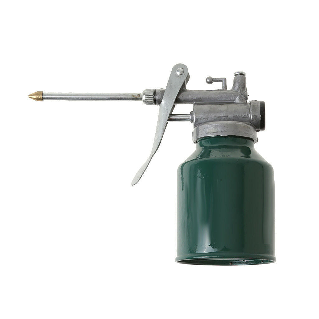 Car Mini 250ml High Pressure Pump Oiler Oil Can Metal Gun For Lubricants