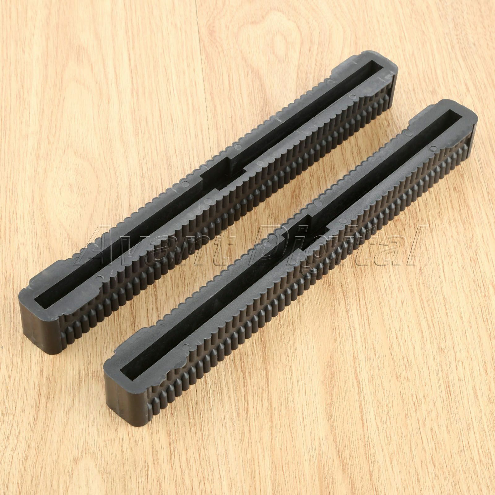 2pc Black Longboard Surfboard Center Single Fin Box Superior Bear Water Pressure