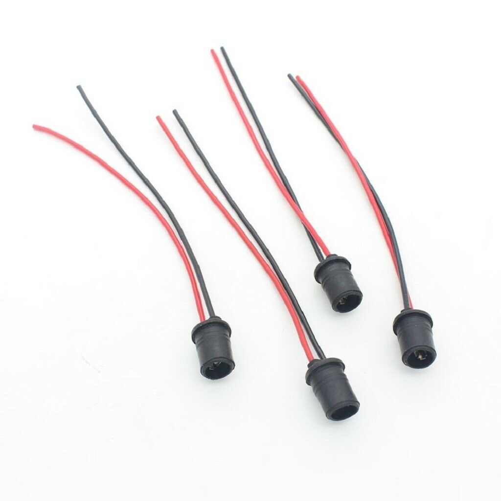 5 Pack of T10 194 Extension Harness Plugs Connectors Wiring Sockets for Cars,