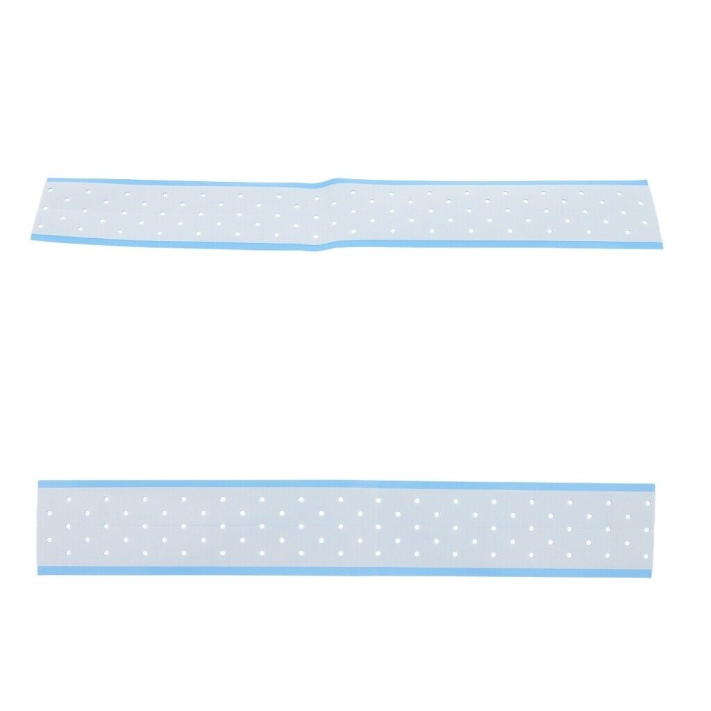 2 Pieces 12" x 1.5" Toupees Hair Pieces Double Sided Lace Front Wig Tape