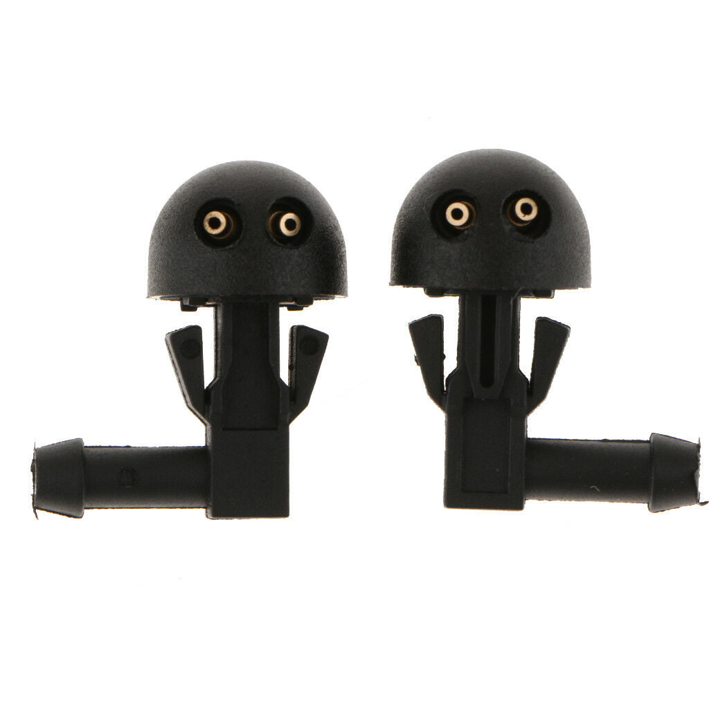 2x Universal Car Vehicle Windshield Washer Spray Wiper Sprinkler Nozzle