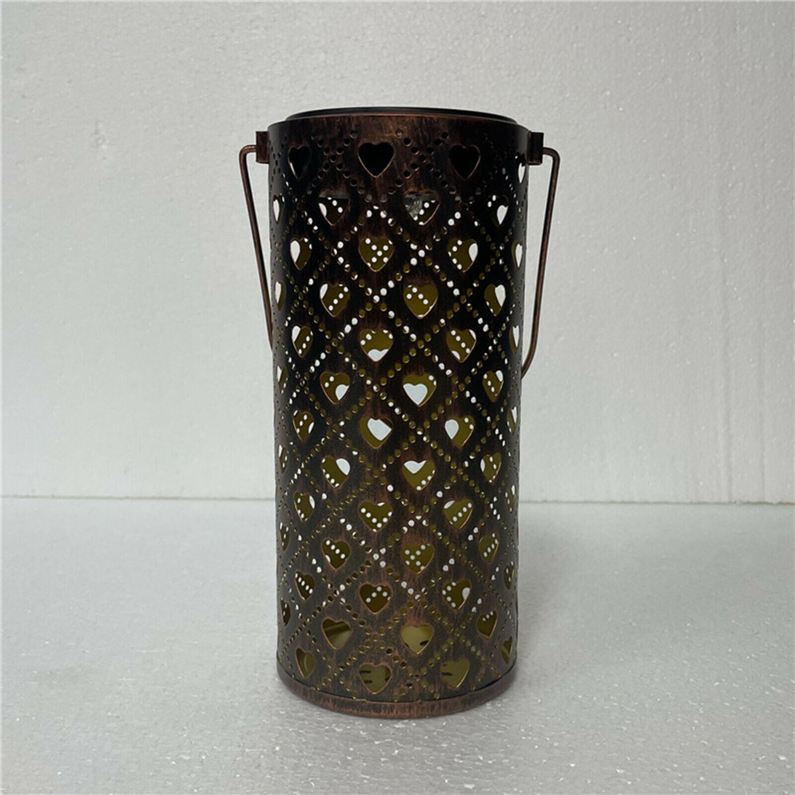 Solar Lantern Outdoor Hanging Solar Lights Retro Waterproof Garden Decor