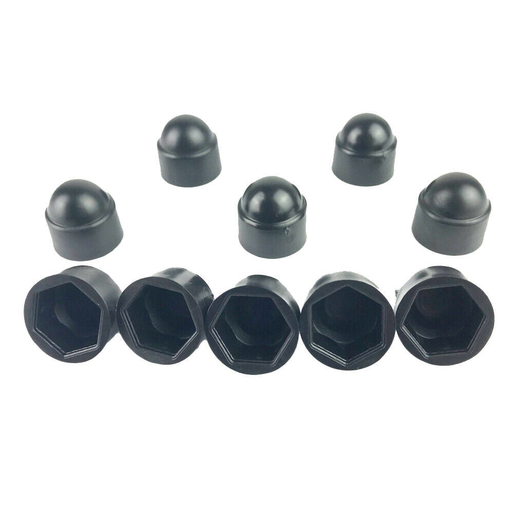 10PCS 18mm Car Hub Screw Cover Car Wheel Nut Lug Dust Cover Caps Bolt M8