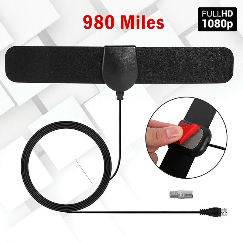 1080P High Gain 20dBi 980miles range HDTV Indoor TV Antenna DVB-T2 Digit.l8